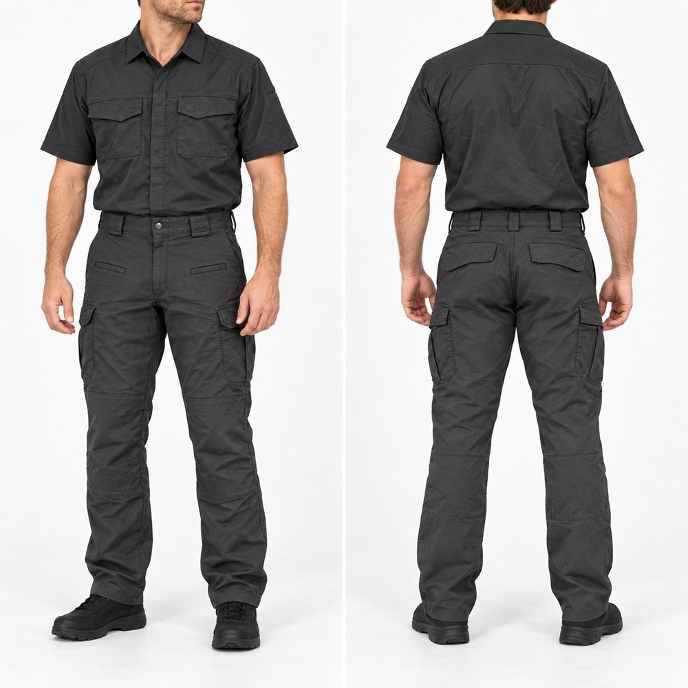5.11 Tactical Shirt Pants Set Mens L 34x34 Black Uniform 3 Piece Lot